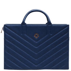 Trashious Laptoptas / Werktas  Dames Leer 17 Inch Muse Groen