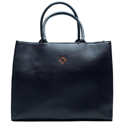 Trashious Shopper / Laptoptas Dames 17 Inch Leer Urban Zwart