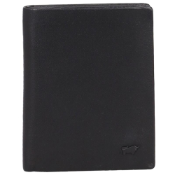 Braun Buffel Portemonnee / Portefeuille Heren Billfold Leer Hannes Zwart