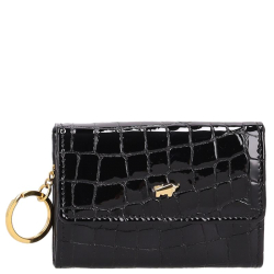 Braun Buffel Sleuteletui / Sleutelhouder / Sleuteltasje Met Rits Verona Zwart