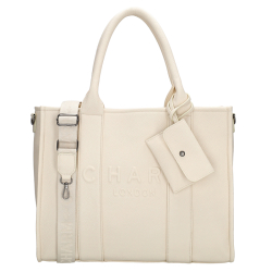 Charm London Schoudertas / Laptoptas / Schooltas Dames Bond 15.6 Inch Rose
