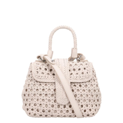Allan K Handtas / Crossbodytas / Schoudertas Dames leer Kirsten mini Hexa Oranje