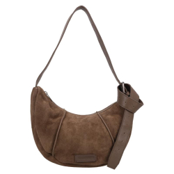 Shabbies Amsterdam Schoudertas / Crossbodytas Dames Suède Platamini 