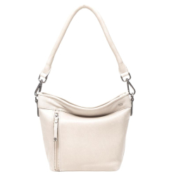 Berba Schoudertas / Hobo / Bucket Bag  Dames Leer Lucca Rose