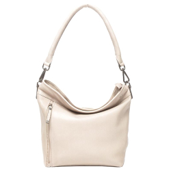 Berba Schoudertas / Hobo / Bucket Bag M Dames Leer Lucca Rose