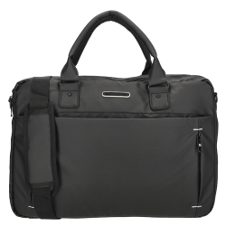 Enrico Benetti Laptoptas / Aktetas / Werktas 17 Inch Northern Zwart