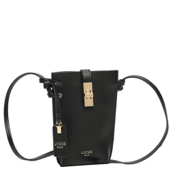 Lycke Oslo Telefoontasje / Schoudertas Dames Lycke Zwart