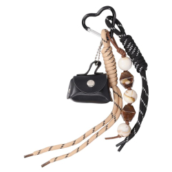 Flora & Co Bag Charm / Sleutelhanger Cute Keychain Zwart