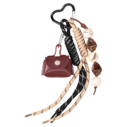 Flora & Co Bag Charm / Sleutelhanger Cute Keychain Cognac