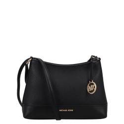 Michael Kors Crossbodytas / Schoudertas Dames Leer Andie Zwart