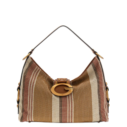 Guess Schoudertas Dames Camden Brons