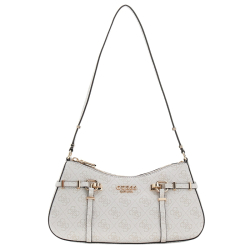 Guess Schoudertas Dames Leona Logo Brons