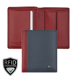 Riccardo Ferducci Portemonnee / Portefeuille Heren Billfold RIFD Leer De Medici Groen