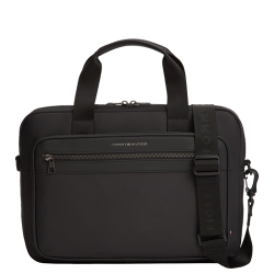 Tommy Hilfiger Laptoptas / Werktas / Aktetas TH Repreve 15 inch Zwart
