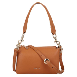 Biasia Crossbodytas / Schoudertas dames leer Feather Small Bruin
