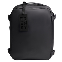Frenky Underseater / Handbagage Reistas / Reisrugzak met vacuümsysteem 40x30x20 Frenky Zwart