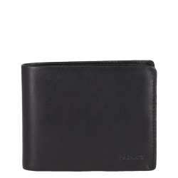 DSTRCT Portemonnee / Portefeuille Heren Billfold RIFD Leer Astana Road Zwart