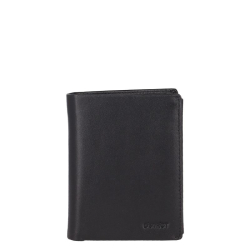 DSTRCT Portemonnee / Portefeuille Heren Billfold RIFD Leer Astana Road Zwart