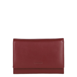 DSTRCT Portemonnee / Portefeuille Dames RFID Leer Astana Road Cognac