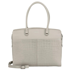 Burkely Laptoptas / Werktas Dames Leer 15.6 Inch Cool Colbie Zilver