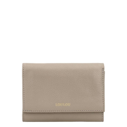 Loulou Essentiels Portemonnee / Portefeuille met rits Dames Leer Petite Fleur 