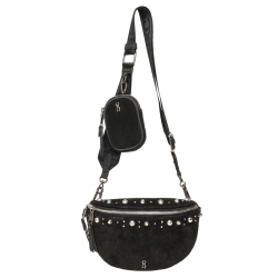 Steve Madden Heuptasje / Crossbodytas / Festivaltasje dames suede Bclaro Zwart