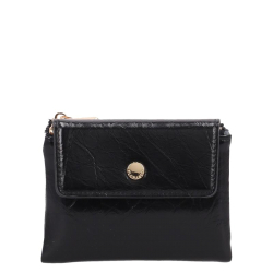 Flora & Co Portemonnee Dames met rits Dames Tina Zwart