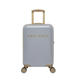 SUITSUIT Handbagage Koffer / Trolley 55x35x20 cm Fusion Zilver