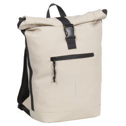 New Rebels Laptoprugzak / Rugtas / Schooltas 15.6 Inch Mart Rolltop Rose