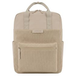 Kapten & Son Laptoprugzak / Rugtas / Schooltas 15 Inch Vegan Bergen Pro Cord Dusty Rose