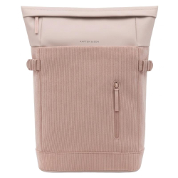 Kapten & Son Laptoprugzak / Rugtas / Schooltas 15 Inch Vegan Helsinki Cord Taupe