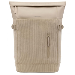 Kapten & Son Laptoprugzak / Rugtas / Schooltas 15,6 Inch Vegan Helsinki Cord Rose