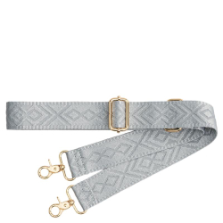 Lycke Oslo Tassenriem / Schouderband Verstelbaar Zilver