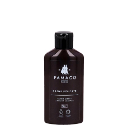 Famaco Verzorgende & Voedende creme, reinigingslotion voor glad leer 