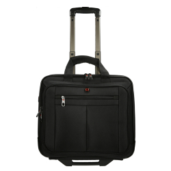 Enrico Benetti Laptoptrolley / Businesstrolley 17 inch Cornell Zwart