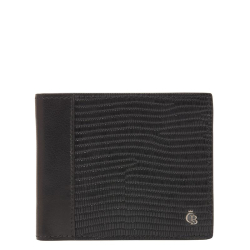 Castelijn en Beerens Portemonnee / Portefeuille Heren Billfold RIFD Leer Donna Zwart