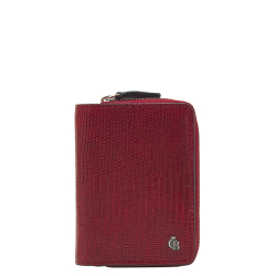Castelijn en Beerens Portemonnee / Portefeuille Dames RFID Leer Donna Cognac