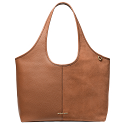 Michael Kors Schoudertas / Shopper Dames Leer Henly Bruin
