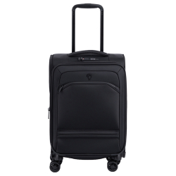 North Pioneer Handbagage Koffer / Trolley 55x40x20 Boarding Zwart