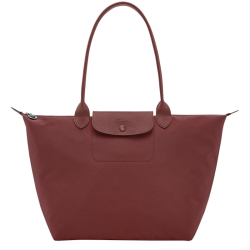 Longchamp Schoudertas / Shopper Dames Le Pliage One Cognac