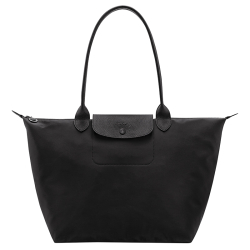 Longchamp Schoudertas / Shopper Dames  Le Pliage One Zwart