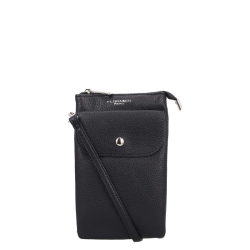 Flora & Co Telefoontasje / Crossbodytas Juliane Zwart
