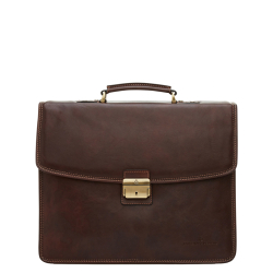 Castelijn en Beerens Laptoptas / Aktetas / Werktas 15.6 Inch Leer Verona 