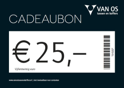 Van Os Van Os Cadeaubon €25,- Zwart