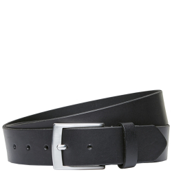 Castelijn en Beerens Heren Riem Leer 3.5 cm Breed 105 cm lang Zwart