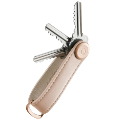 Orbitkey Sleutelhanger / Sleutelhouder  Leer Key Organiser Taupe