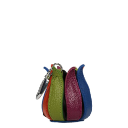 By lin Sleutelhanger / Sleuteletui Leer My Little Tulip Brons