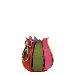 By lin Sleutelhanger / Sleuteletui Leer My Little Tulip Brons
