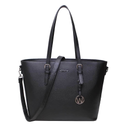 Wimona Laptoptas / Werktas / Schooltas Dames 15.6 Inch Kyara-One Zwart