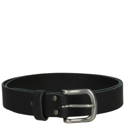 DSTRCT Dames Riem Leer 3 cm Hoog 85 cm Lang Zwart